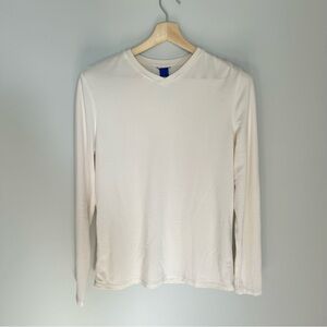 Kit and Ace long sleeve shirt cream/white small